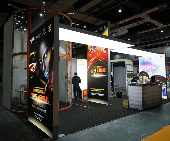 6x6展臺展示貿(mào)易展銷便攜式上海設計